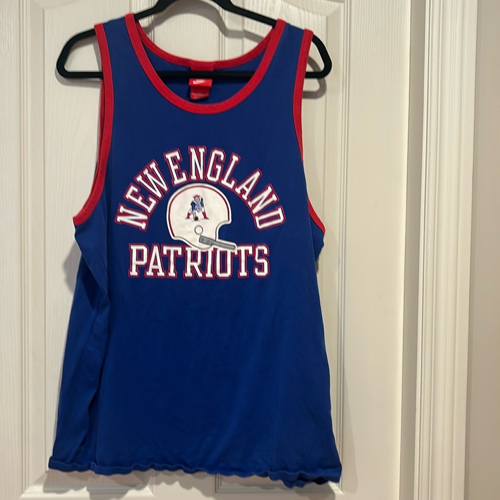 NWT Vintage NIKE New England Patriots tank top, size XL